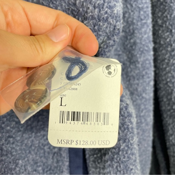 Free People Ruby Jacket in Indigo, Large - Picture 5 of 12